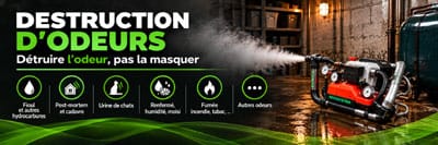 Destructeur d'odeurs